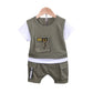 Infant Boys Clothing Children Casual T-Shirt Shorts 2Pcs/Set - Pets & Kidz