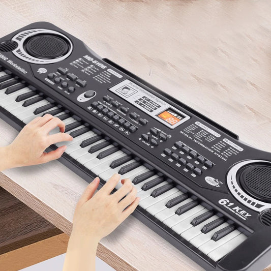 Kids Electronic Piano Keyboard 61 Keys Organ with Microphone / 24 Keys Education Toys - Pets & Kidz