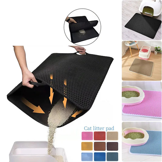 Waterproof Non-slip Sand Basin Filter Kitten Dog Washable Mattress Floor Mat - Pets & Kidz