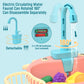 Kids Kitchen Sink with Simulation Electric Dishwasher and Mini Kitchen Food Pretend Play House Toy Set