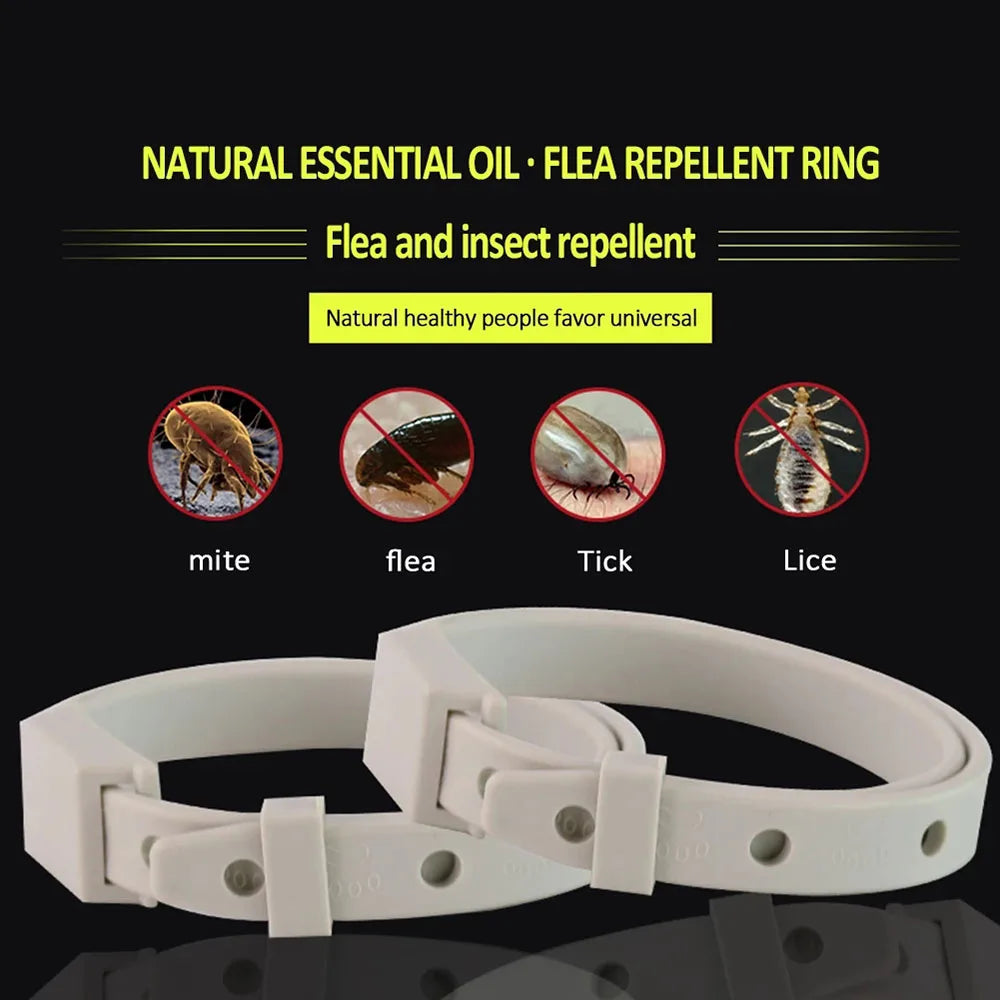 Anti Flea Tick Collar For Cat Small Dog Antiparasitic 8Month Protection - Pets & Kidz