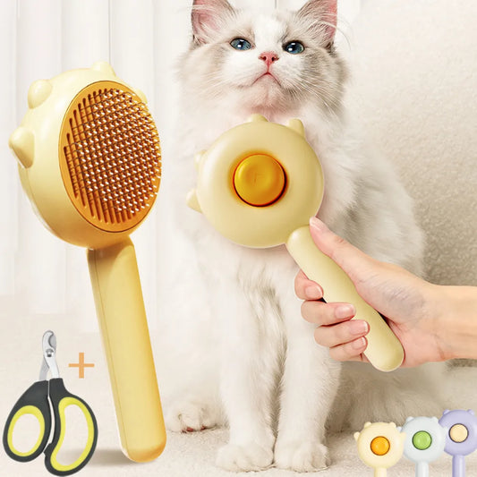 Pet Grooming Needle Brush Magic Massage Comb Hair Remover - Pets & Kidz