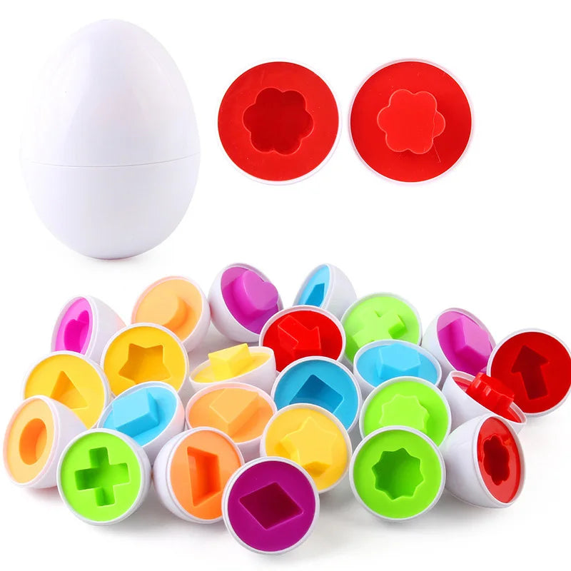 Eggs Screws 3D Puzzle Montessori Learning Education Math Toy - Pets & Kidz