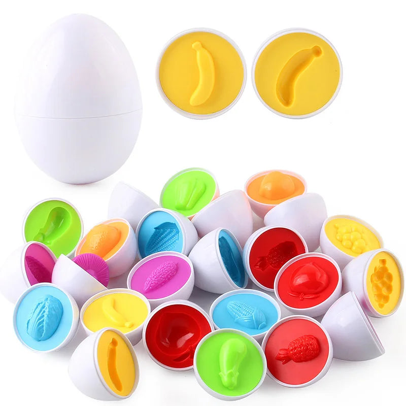 Eggs Screws 3D Puzzle Montessori Learning Education Math Toy - Pets & Kidz